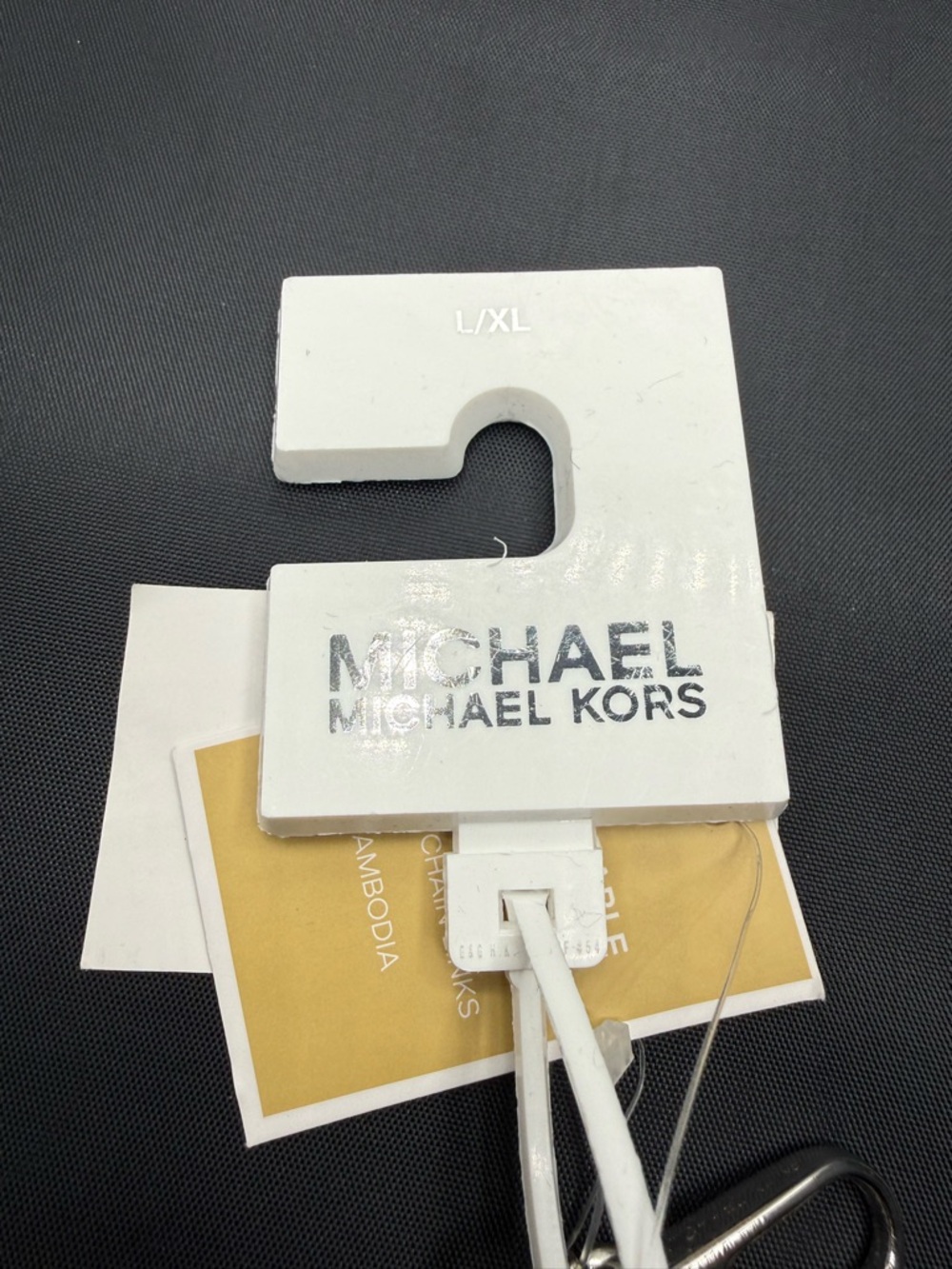 Michael Kors Silver Chain Belt with O-Ring Accents nwt - Picture 2 of 5